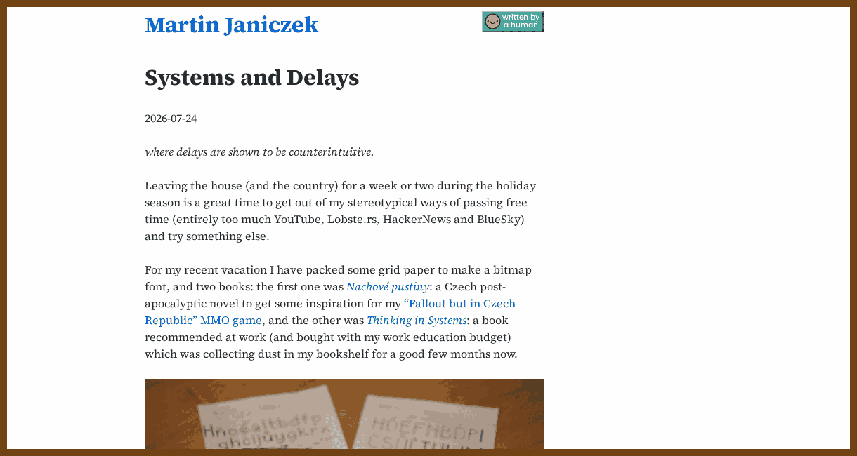 Systems and Delays